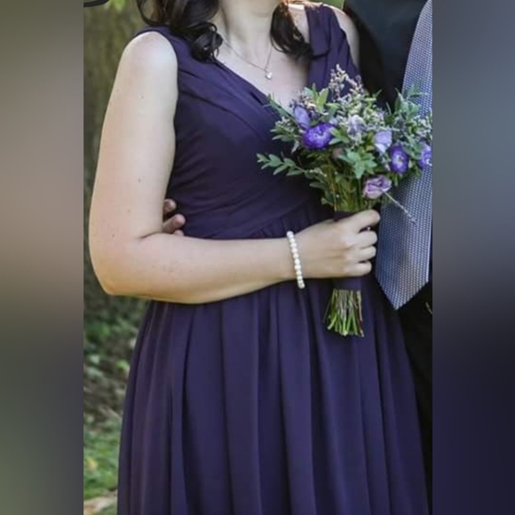 Bill Levkoff Purple Dress - Picture 5 of 5